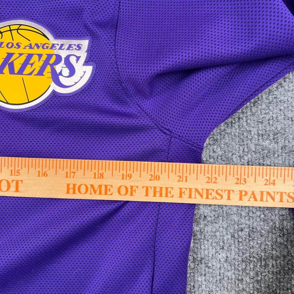 Nike Los Angeles Lakers Hoodie Mens L Purple Therma Flex NBA Showtime On Court - Picture 9 of 11